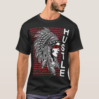 Indianerisches hartes Shirt Urban Gang Ster