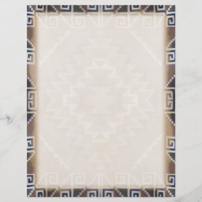 Indianerisches Muster (Vorderseite)