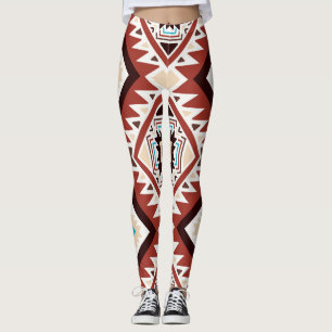 Indianerisches Muster Leggings