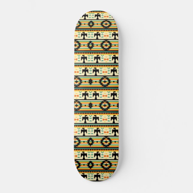 Indianerisches Muster Skateboard (Vorderseite)