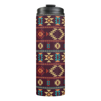 Indianerisches Muster Thermosbecher