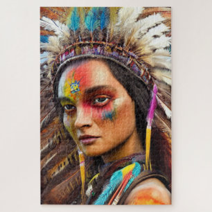 Indianerisches Sioux-Puzzle