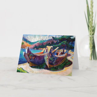 Indianerkanadische Emily Carr-Malerkanonen Karte