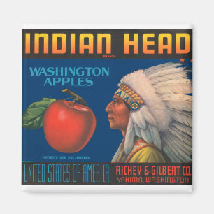 Indianerkopf Magnet