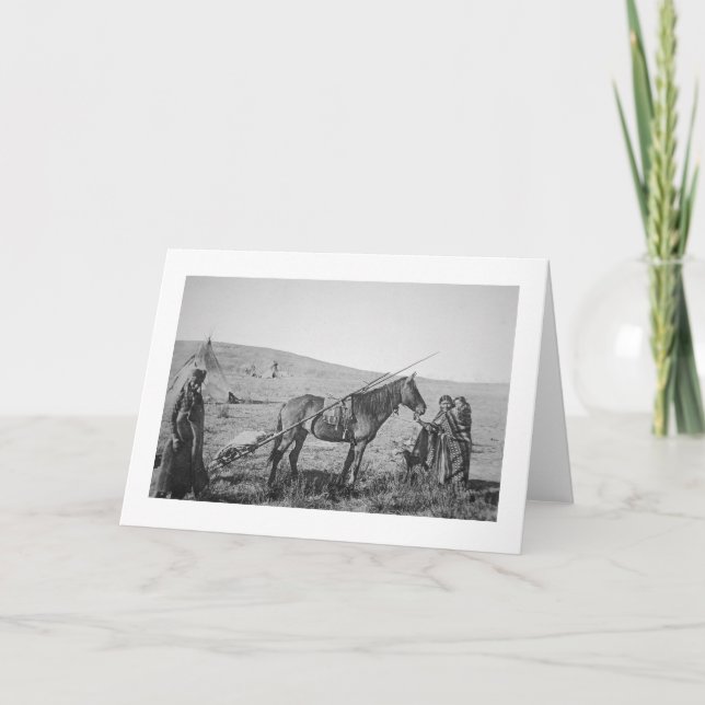 Indianerkrebse aus Western Kanada, c.1 Karte (Vorderseite)