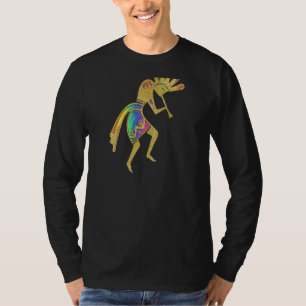 Indianerkultur tanzt Kokopelli 5 Fan T-Shirt