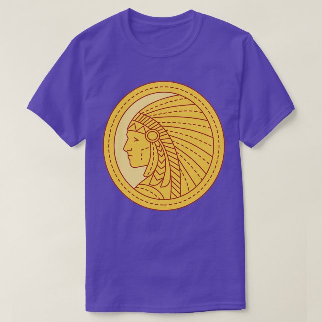 Indianerküste Salish T-Shirt (Design vorne)