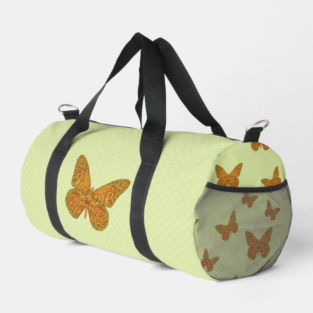 Indianermonarch Duffle Bag (Rechte Ecke)