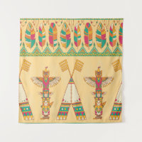 Indianerornamensches, nahtloses Zierpat