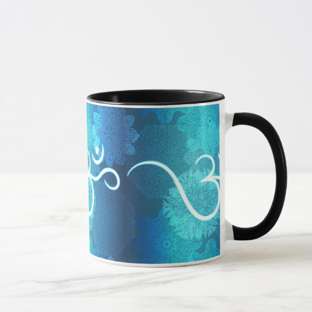 Indianerornament mit Ohm-Symbol Tasse (Rechts)
