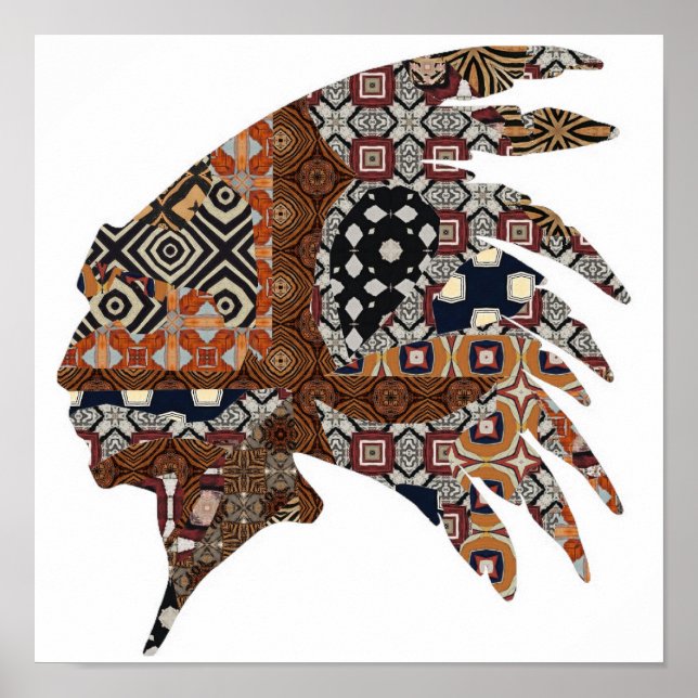 Indianerposter Poster (Vorne)