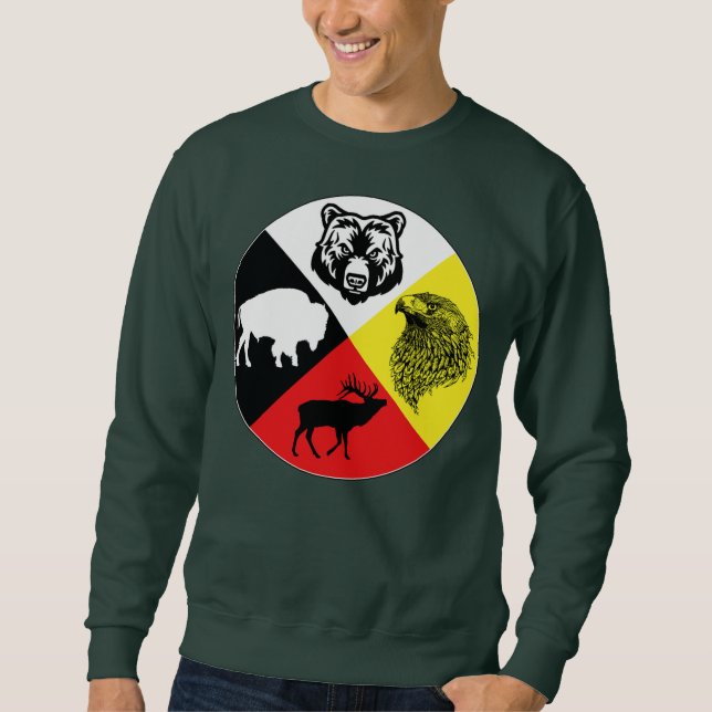 Indianerrad  sweatshirt (Vorderseite)