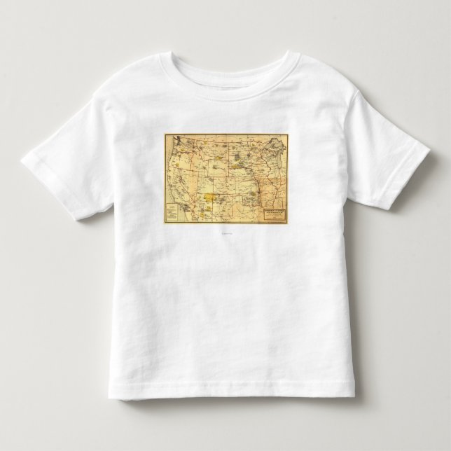 Indianerreservate westlich von dem Mississippi Kleinkind T-shirt (Vorderseite)