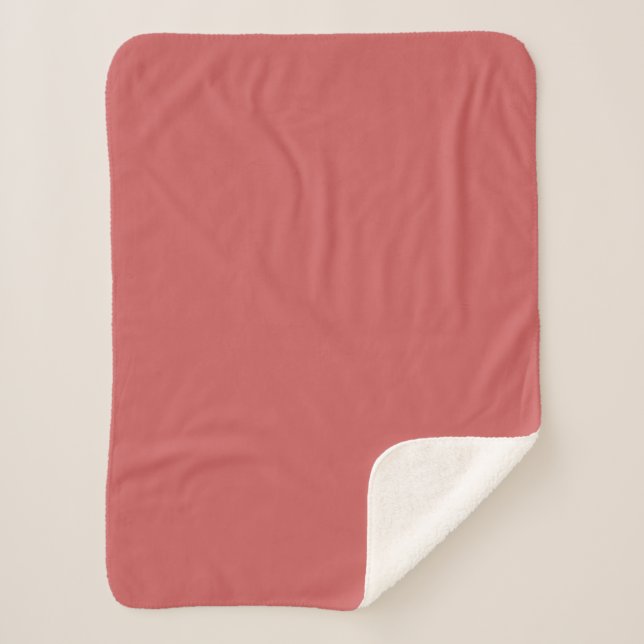 Indianerrot Sherpadecke (Vorderseite)
