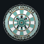 Indianerschildkröte Dartscheibe<br><div class="desc">Das Native American Turtle Dartboard ist vollständig anpassbar und eine tolle Geschenkidee für Freunde, Familie oder die perfekte Ergänzung zu Ihrem Spielzimmer. Entworfen von Norman.R.</div>