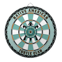 Indianerschildkröte Dartscheibe