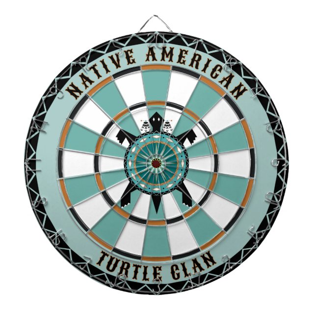 Indianerschildkröte Dartscheibe (vorne)