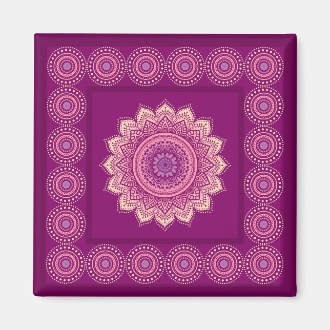 Indianerschmuck Magnet (Vorne)