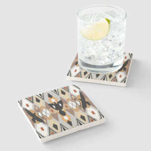 Indianerstück Steinuntersetzer