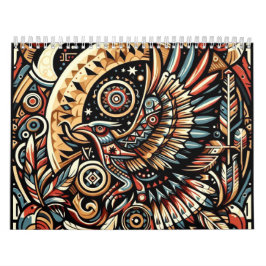 Indianervögel Kalender