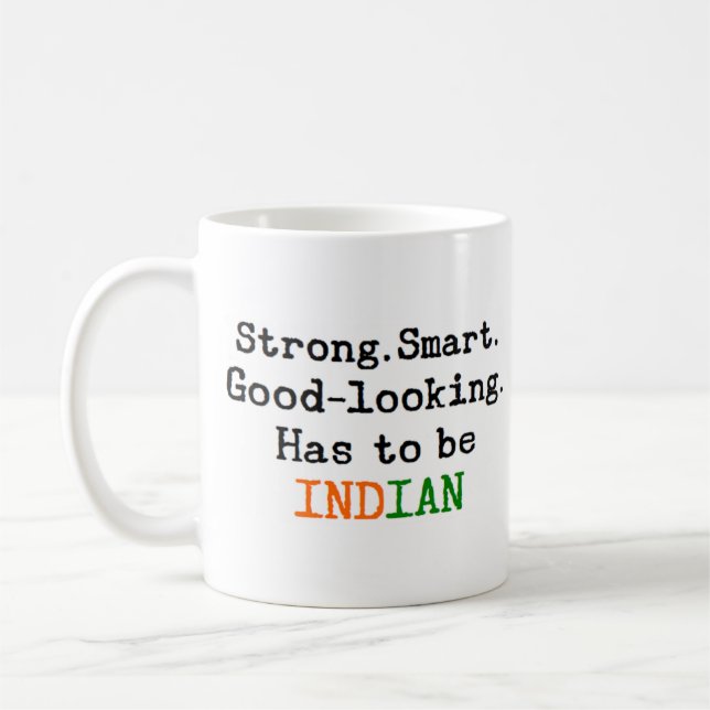 indianisch stark kaffeetasse (Links)