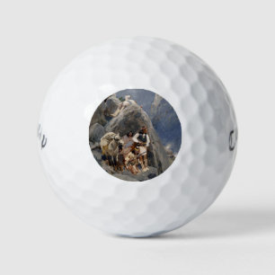 Indianische Ikonen: Apache-Krieger, US-Kavallerie Golfball
