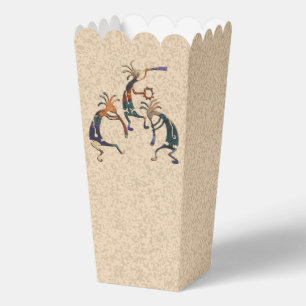 Indianische Kultur - Kokopelli tanzen 1 Geschenkschachtel