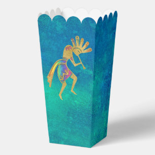 Indianische Kultur - Tanzender Kokopelli 6 Geschenkschachtel