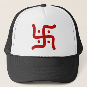 Indianische Traditionskirche des rückwärtigen Swas Truckerkappe