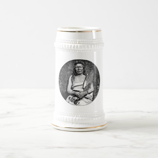 Indianischer Becher Bierglas (Mittel)