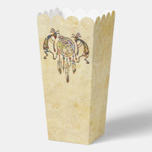 Indianischer Kokopelli-Wal-Traumfänger 2 Geschenkschachtel