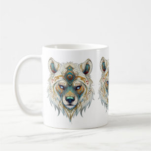 Indianischer Spiritueller Wolf Kaffeetasse