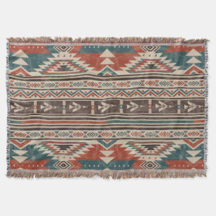 Indianisches Indianervolk Decke