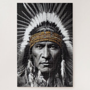 Indianisches Irokesen-Puzzle