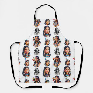 Indianisches Stammesmuster-Design Schürze