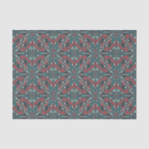 Indianisches Tribal-Muster für südwestliche Farben Seidenpapier