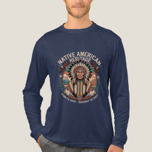 Indianspietscherbe Tri-Blend shirt