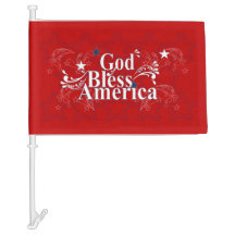 Indicateur de voiture God Bless America