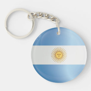Indicateur d'icône argentine ronde