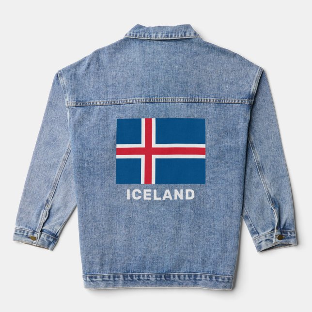 Indicateur Islande du texte personnalisé (Verso)