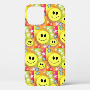 Indie Ästhetik Indie Kid Smiley Muster Y2K Case-Mate iPhone Hülle