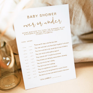 INDIE Bohemisch unter Baby Showkarte Einladung