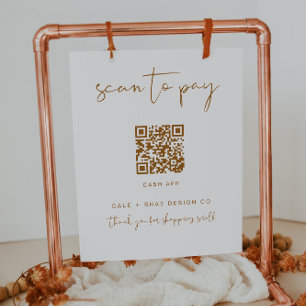 INDIE Bohemisches Zahlungssystem für kleine Untern Poster