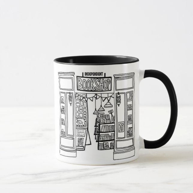 Indie Buchhandlungs-Tasse Tasse (Rechts)