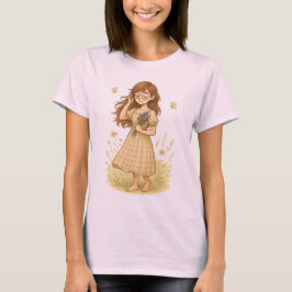 Indie in Bloom T - Shirt - Cotattcore Ästhetisches