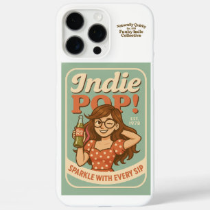 Indie Pop coque iphone - Retro Soda Étiquette