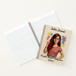 Indie Spiral Notebook - Personalisiert Journal Notizbuch
