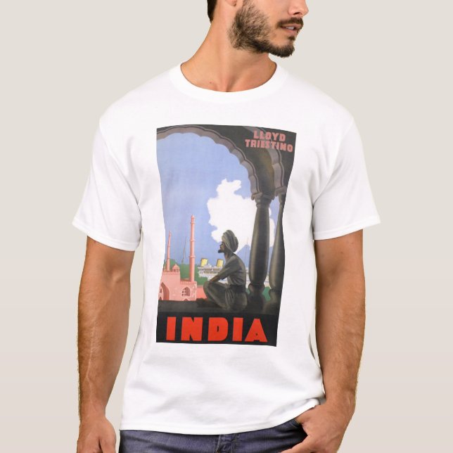 Indien-1927 T-Shirt (Vorderseite)