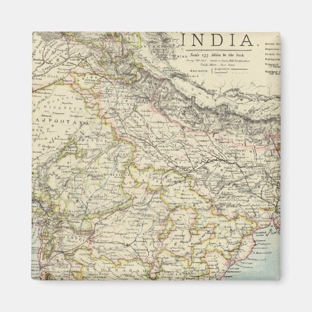 Indien 5 magnet (Vorne)