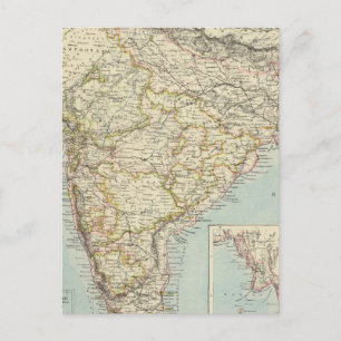 Indien 5 postkarte